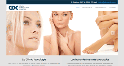 Desktop Screenshot of clinicacdc.com